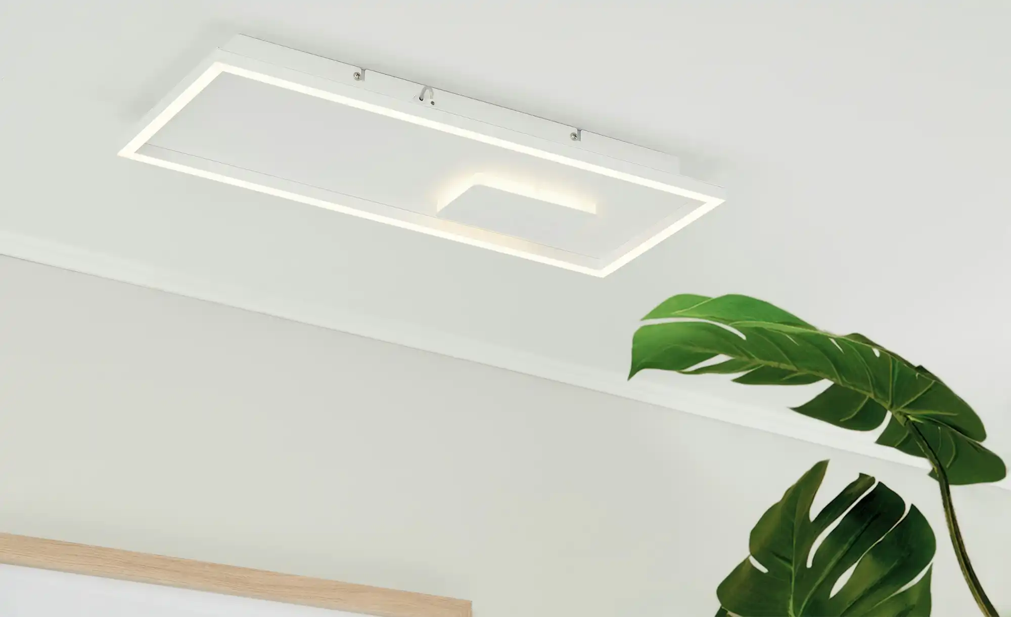 KHG LED-Deckenleuchte weiß, ´rechteckig´