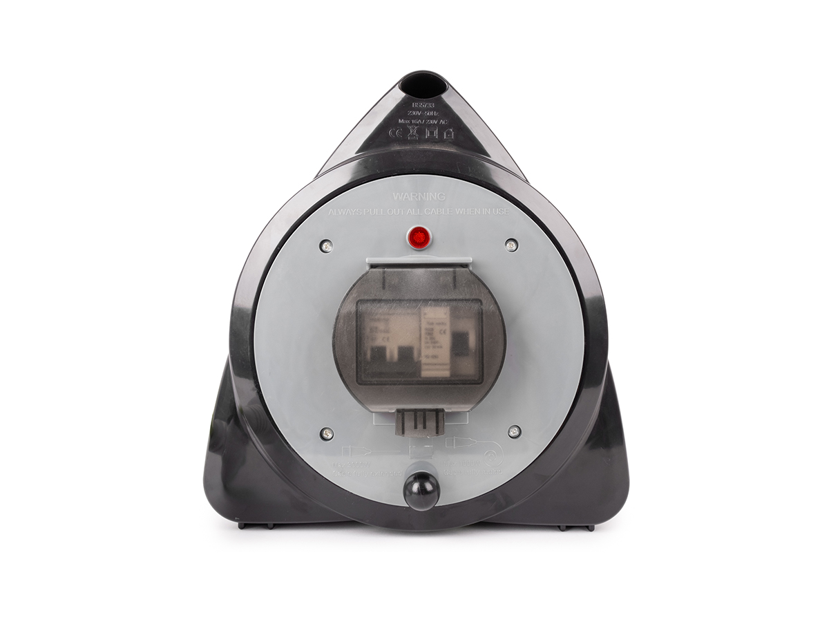 Brunner Onboard 15 CEE-kabelhaspel met lamp