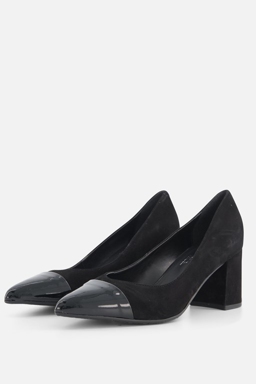 Linea Zeta Pumps zwart Suede