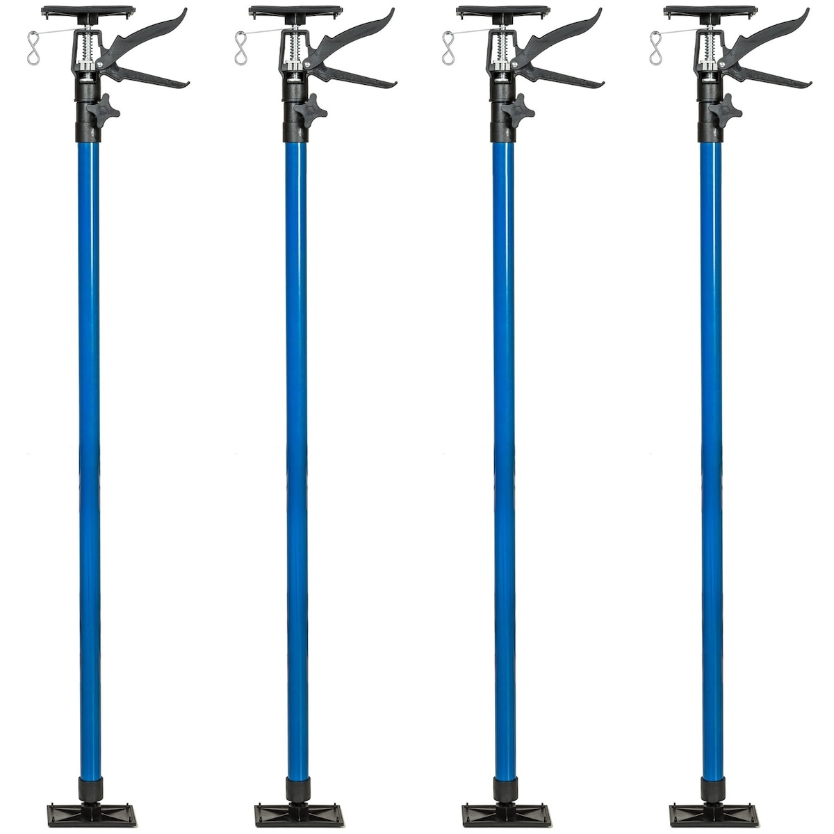 2 Teleskopstøtte 115 - 290 cm - blå