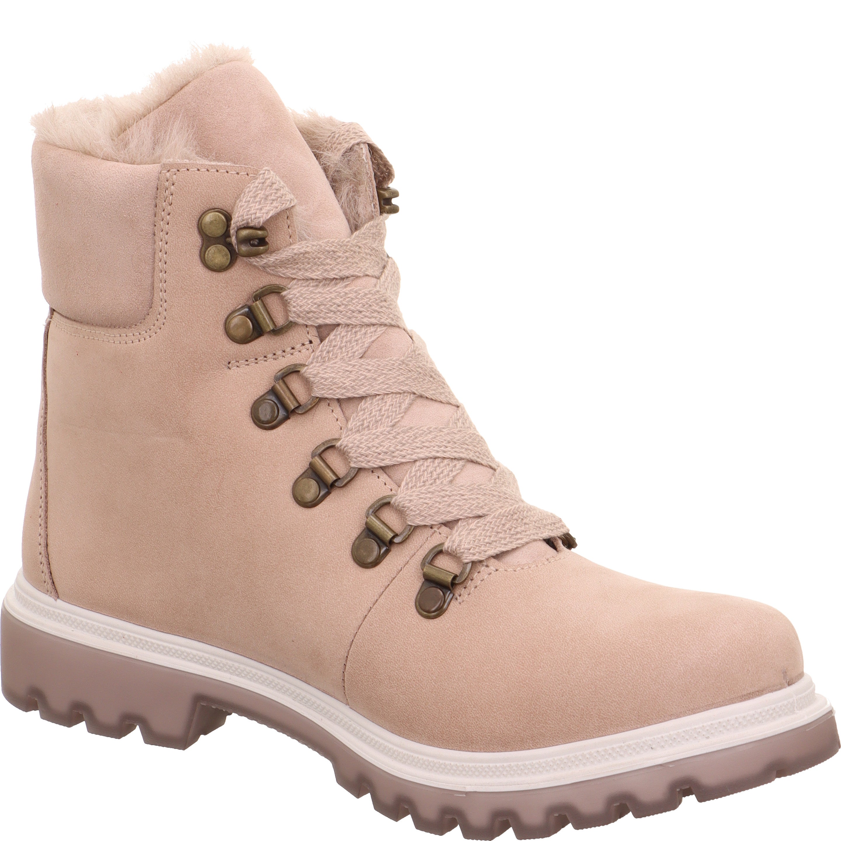 legero MONTA Damen  Schnürboots mit Schnürung - Farbe: Cipria - Größe: 39