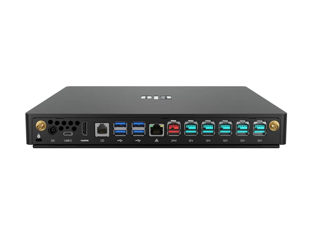 EloPOS Pack 2 - Mini desktop Core i5 i5-14500T / op til 4.8 GHz - RAM 8 GB - SSD 256 GB - NVMe - UHD Graphics 770 - Gigabit Ethernet, IEEE 802.11ax (Wi-Fi 6), Bluetooth 5.3 - Win 10 IoT Enterprise LTSC 64-bit - skærm: ingen - sort