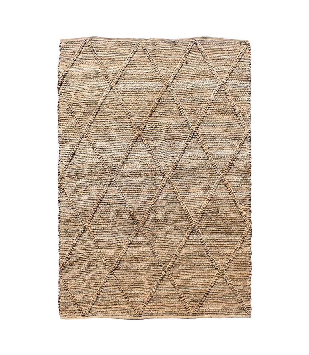 Tapis kilim KL JUTE LOSANGE en jute fait main Care&Fair