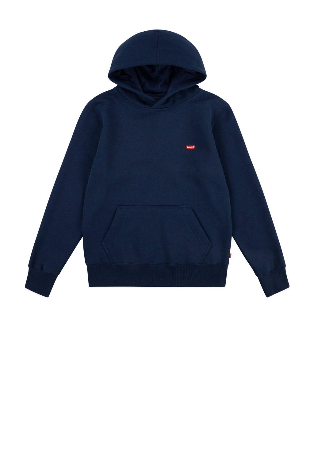 Levi's hoodie MINI BATWING donkerblauw
