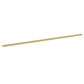 Schaaflat grenenhout ca. 2,7 x 4,4 cm, lengte ca. 210 cm
