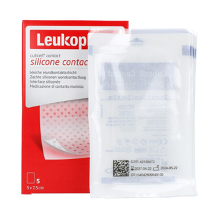 Leukoplast Cuticell Contact Wondcontactlaag Siliconen 5ST