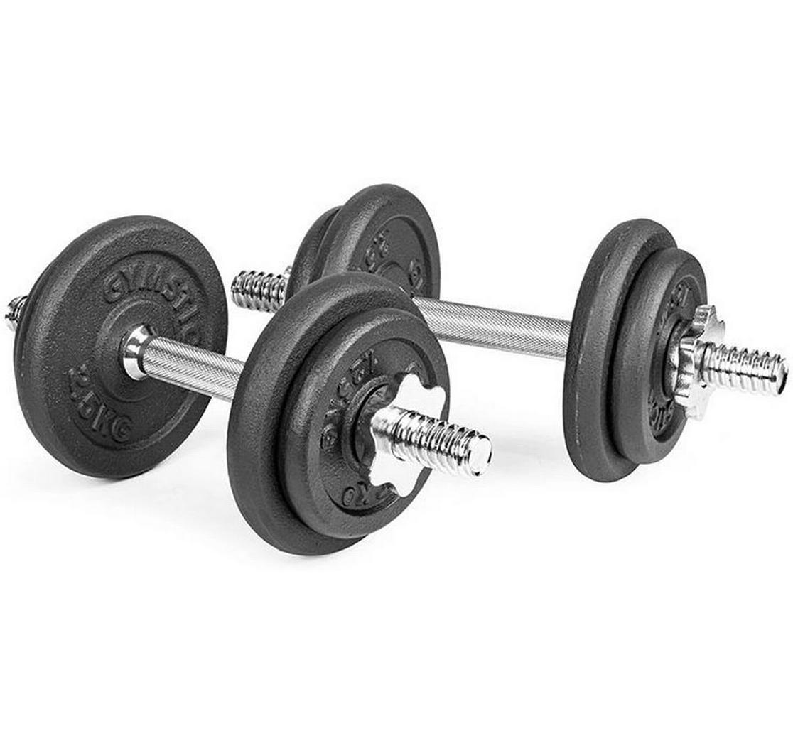 Verstellbares Hantelset 20 kg<br>Hantel-Set