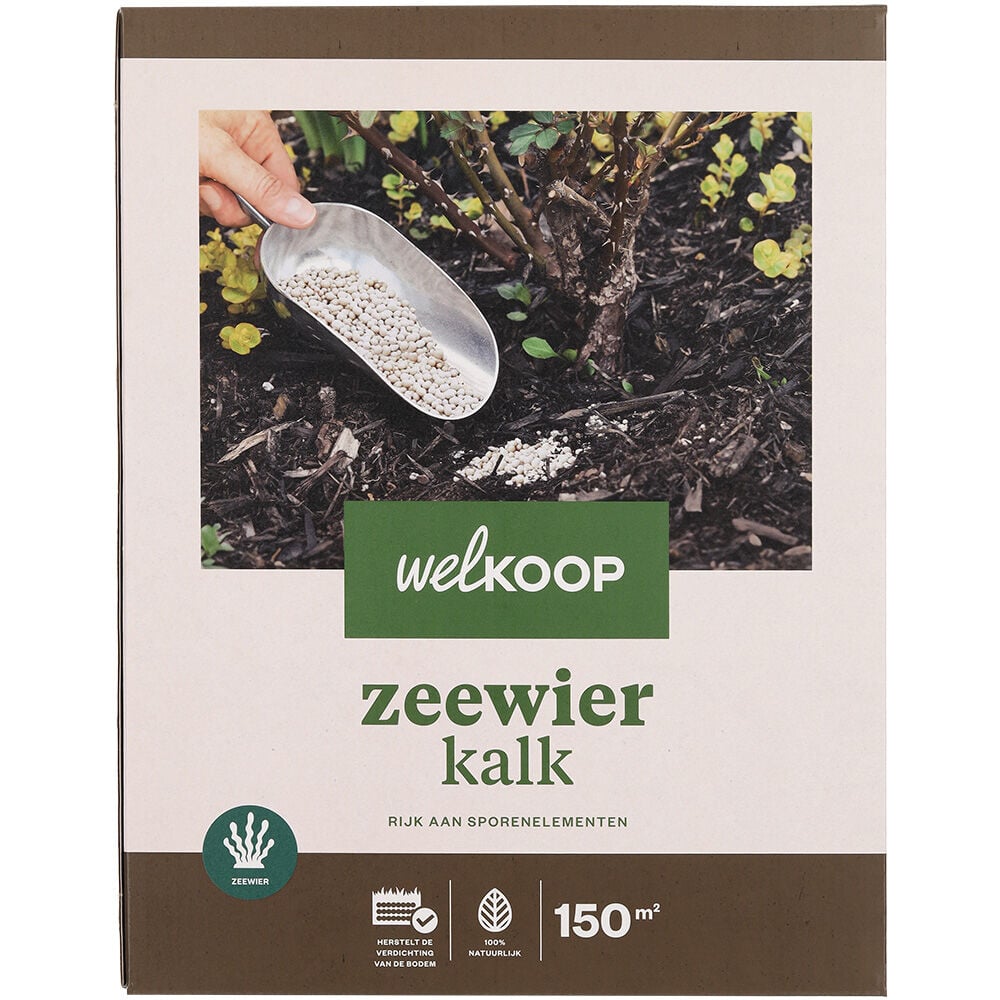 Welkoop - Zeewierkalk - 150 m2 - 4 Kilogram