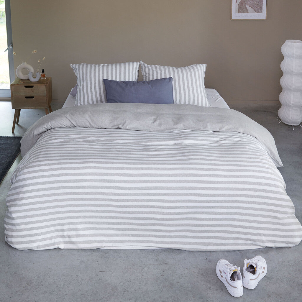 Walra - Dekbedovertrek Soft & Cozy - 200x220 - Grijs