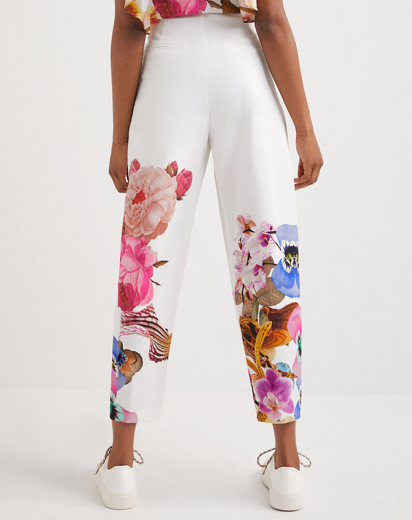Desigual Pantalon Amelie blanc