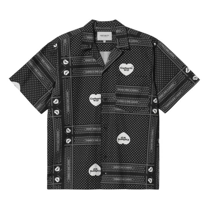 Carhartt WIP Chemisette Heart Bandana | Noir