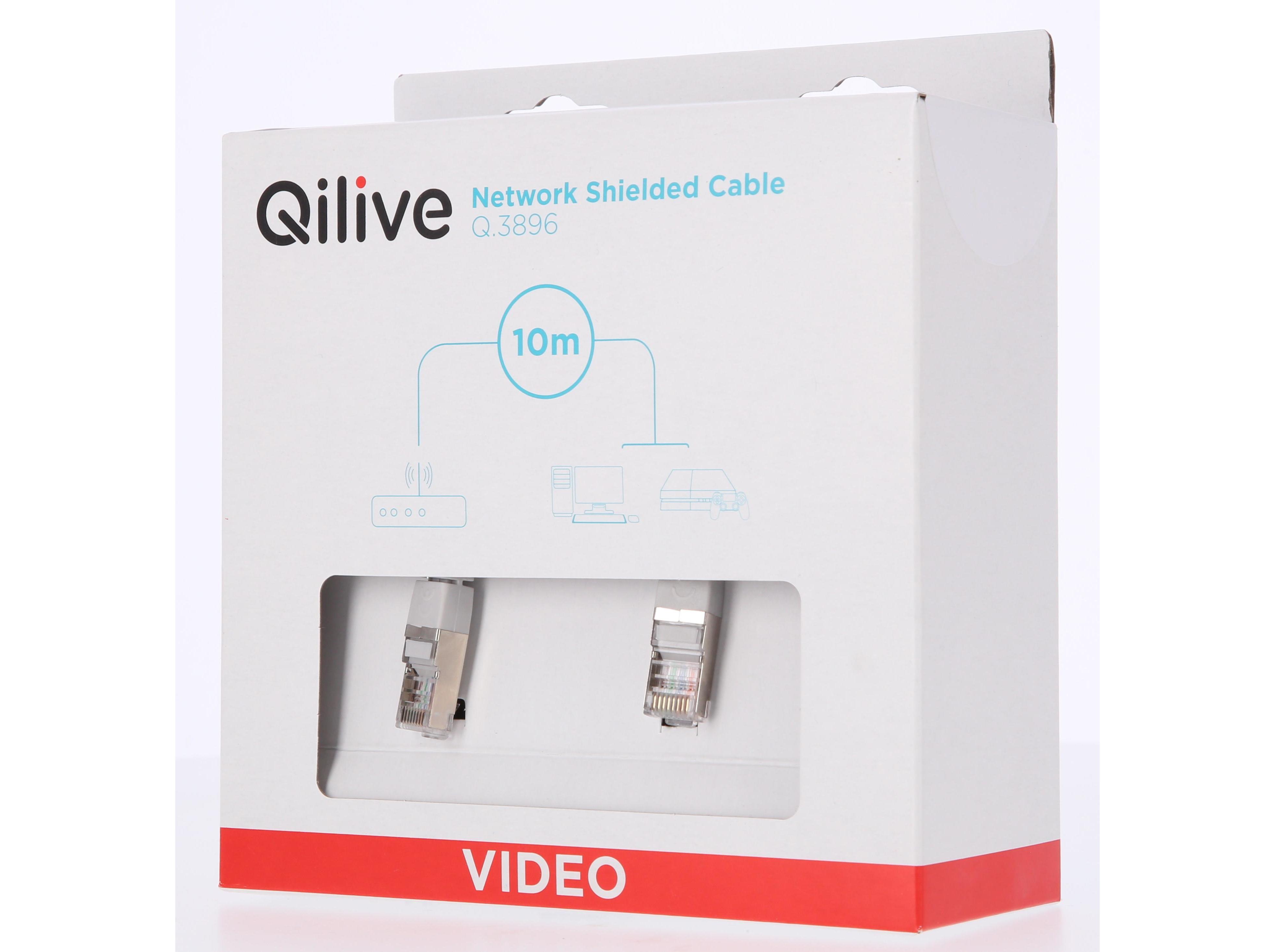 CABO RJ45 QILIVE G4218004 CAT-5E 10MT
