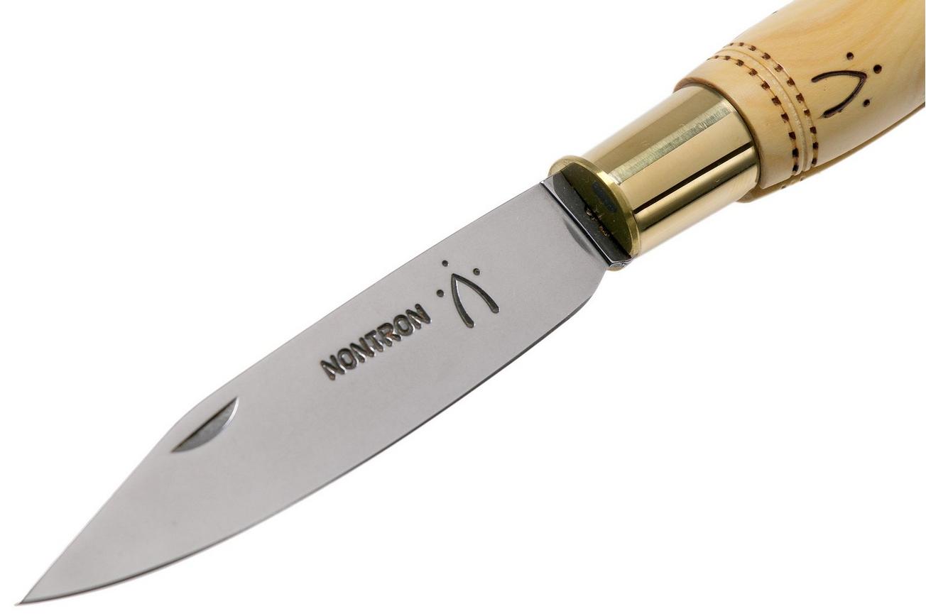 Nontron No. 25 Turning Ferrule, Boxwood, ball shape NN25BO zakmes