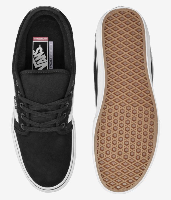 Vans Chukka Low Sidestripe Schuh (black white)