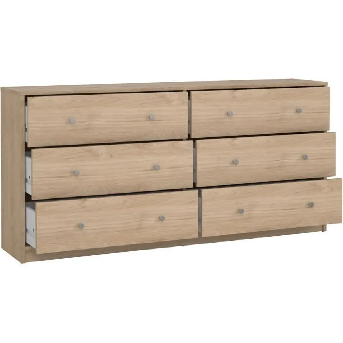 Cstore Commode OREGON - Chêne, 143x30x68 cm