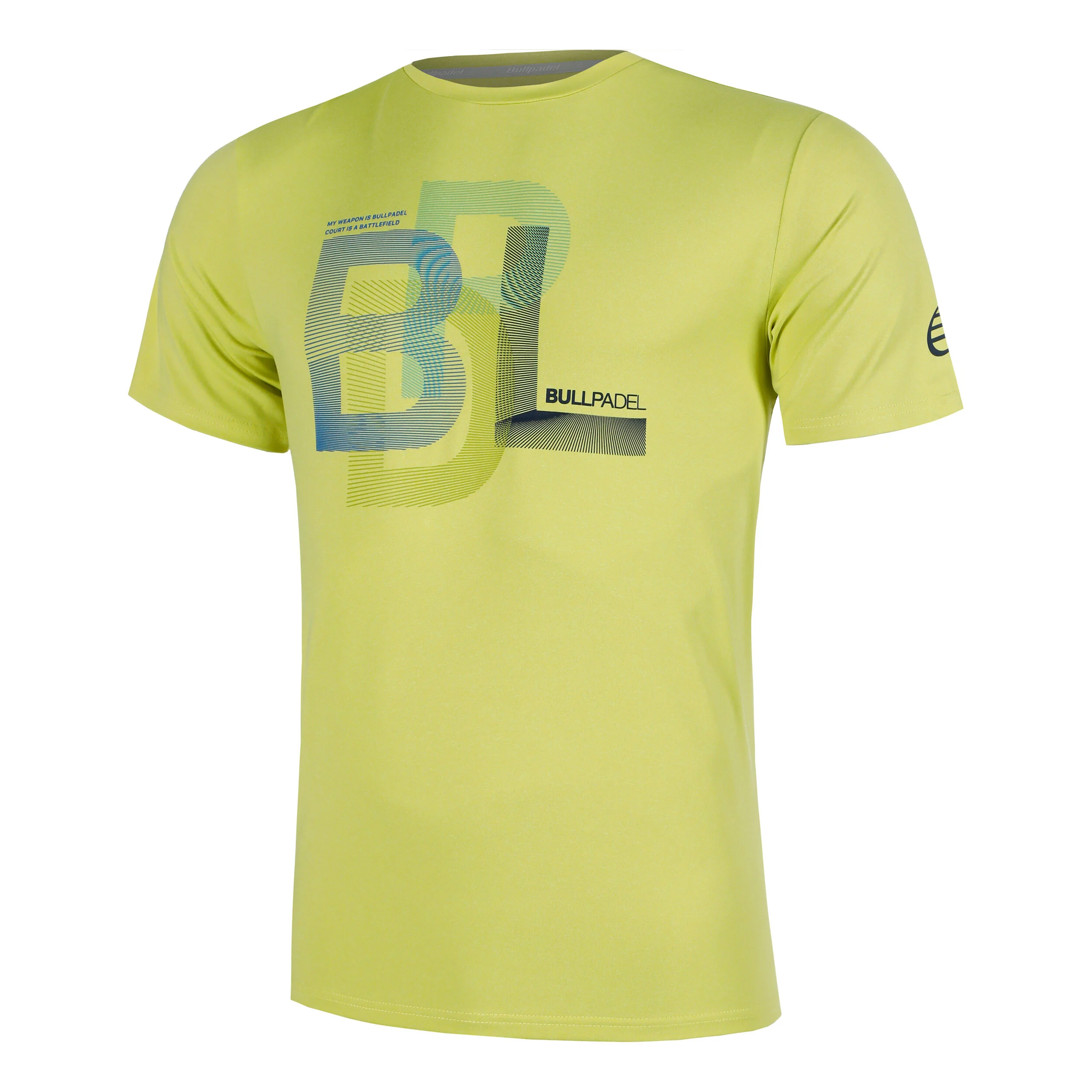 Bullpadel Bebas T-shirt Hommes - Jaune