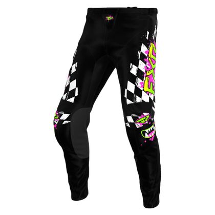 Pantalon cross FXR CLUTCH MX 25 ENFANT 2025 - Noir / Blanc