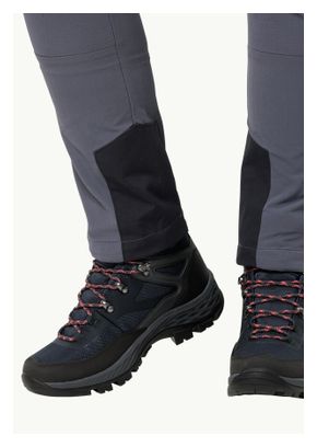 Pantalon Femme Jack Wolfskin Ziegspitz Gris
