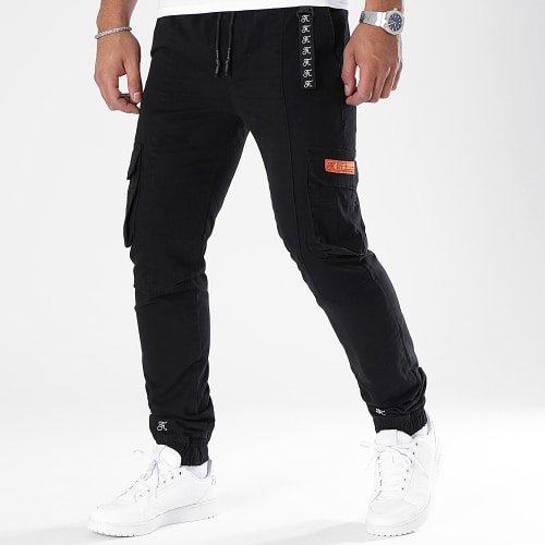 Pantalon Cargo Regular 1162 Noir