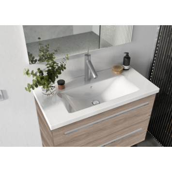 Atlantic Badkamermeubel Sienna met Spiegel - Hout 60 cm