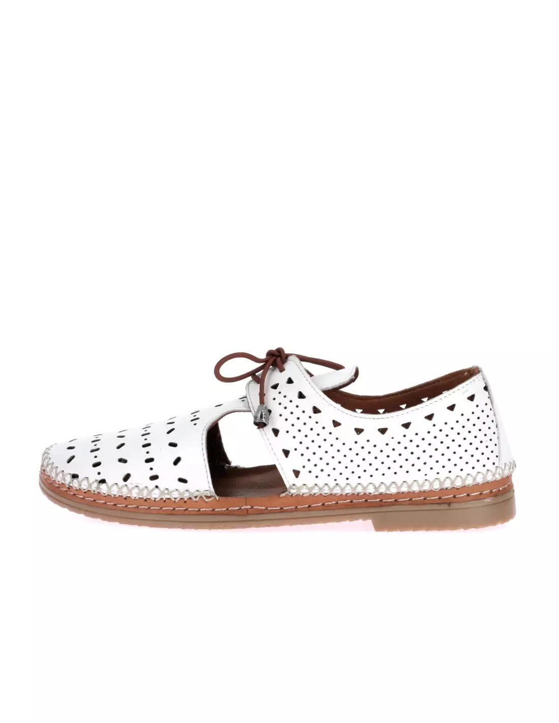 SOFT & FLEX 077.ATOM.521 - Derbies, richelieus & trotteurs WHITE-COCONUT