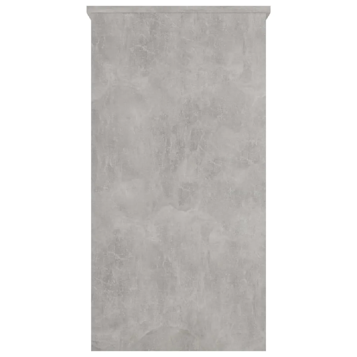 Helloshop26 Bureau gris béton - 80 cm