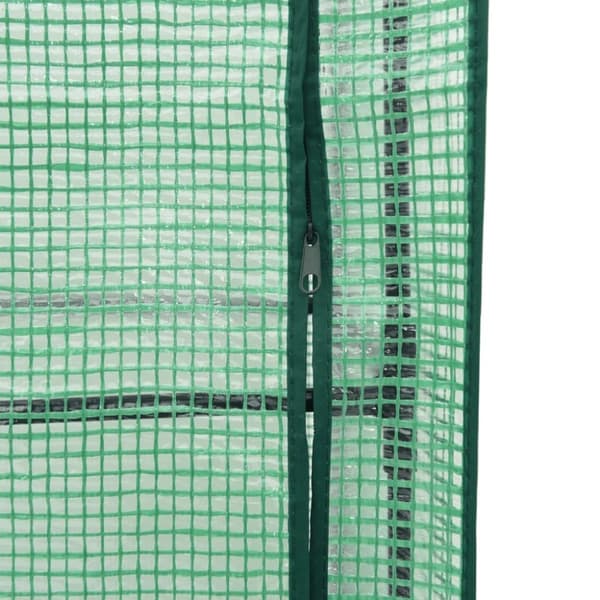 vidaXL Høyseng med drivhustrekk rottingutseende 80x40x123 cm