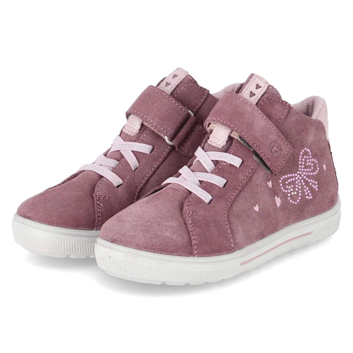 PepinoStiefeletten MALA - pflaume/blush