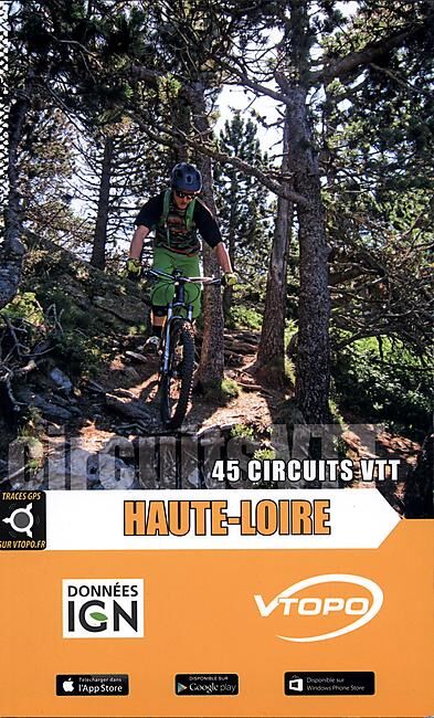 VTOPO - VTOPO HAUTE LOIRE 45 CIRCUITS VTT