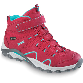 Meindl Lucca Mid GTX Wander- & Trekkingschuhe Rot / Türkis Kinder