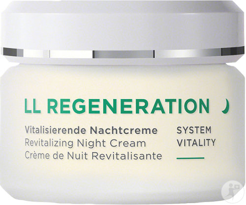 Annemarie Börlind LL Regeneration System Vitality Crème De Nuit Revitalisante Peaux Fatiguées 50ml