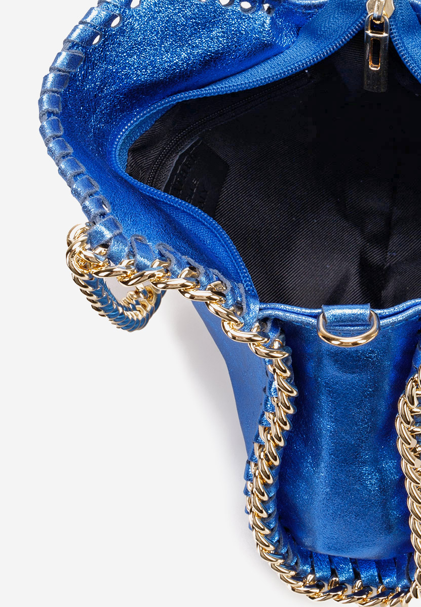 Sac bandoulière femme bleue Efora