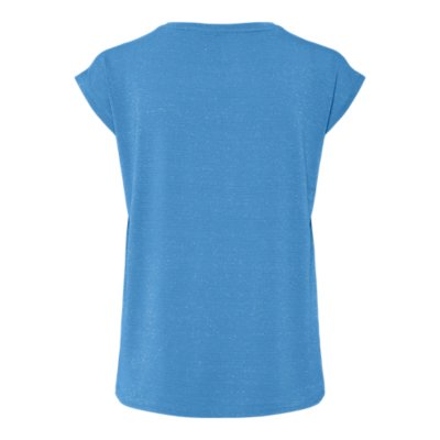 Tee-shirt à manches courtes femme Pcbillo Lurex Stripes PIECES