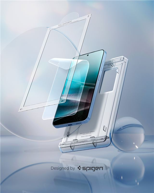 Samsung Galaxy S25  Plus EliteShield EZ Fit HD TPU Folie Case Friendly   Montagerahmen (AFL09087)