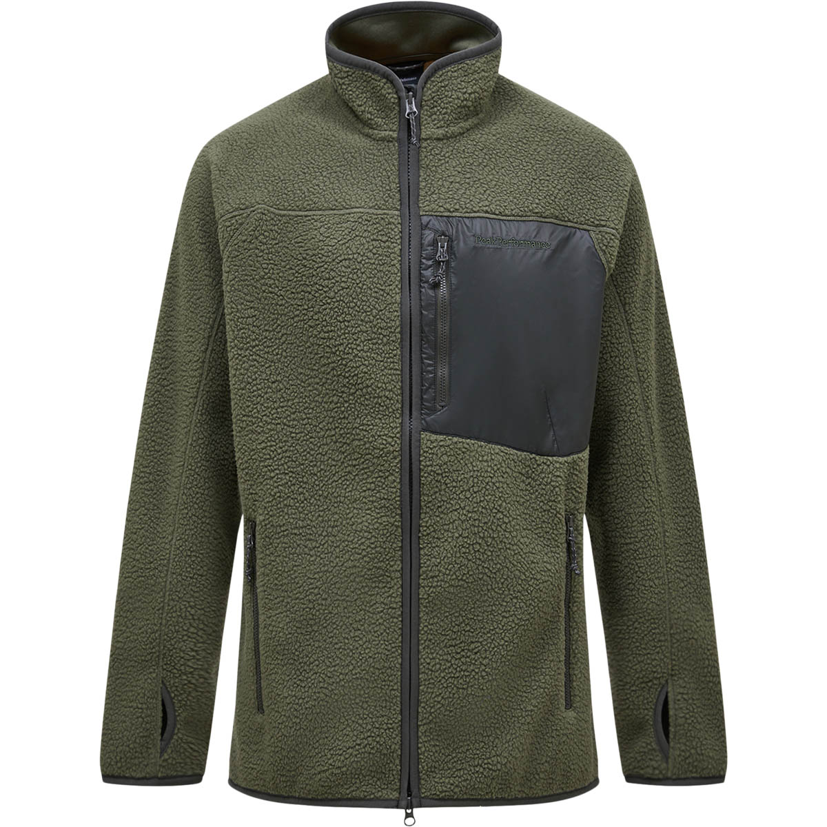 Peak Performance Pile Zip Fleecetrøje Herre