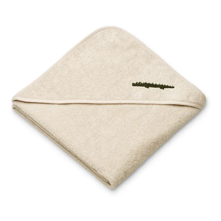Liewood Cape de bain en coton bio Goya | Beige
