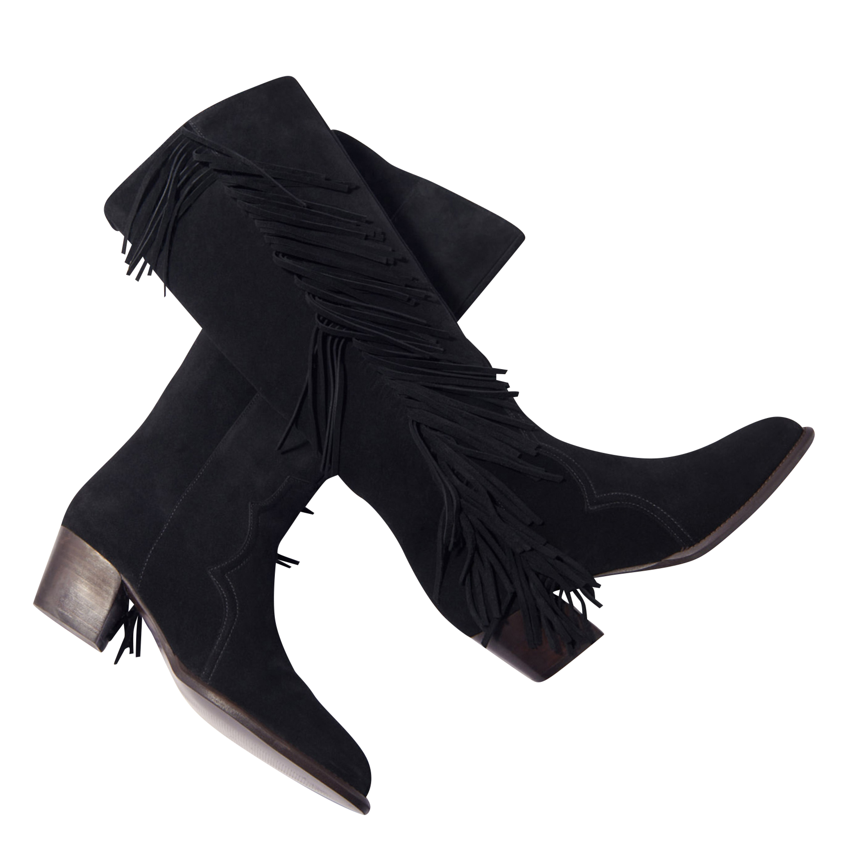 Bottes en cuir| Noir