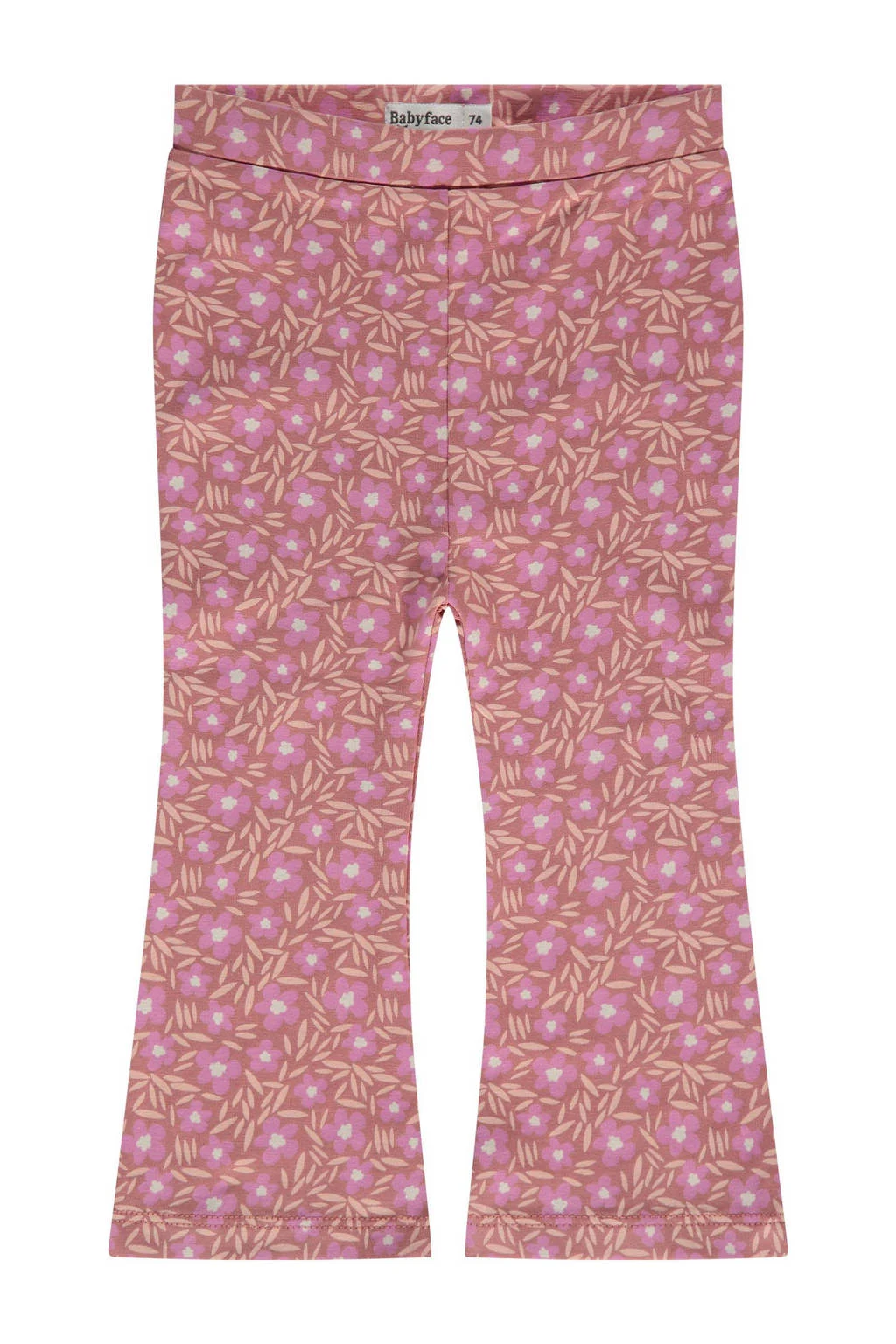 Babyface flared legging roze
