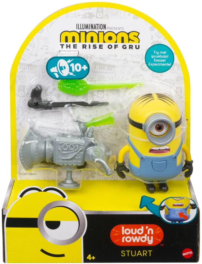 FIGURINE DELUXE 9 CM STUART ET CANON - LES MINIONS