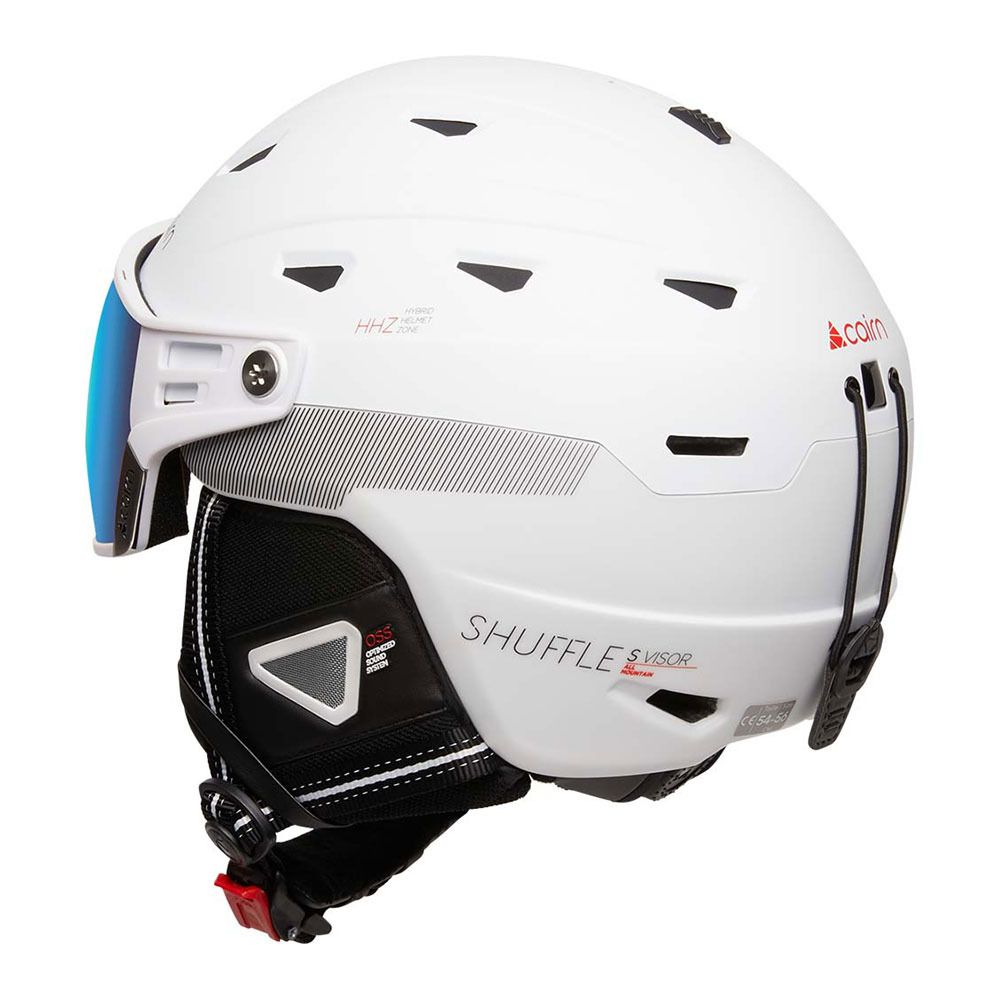 Cairn SHUFFLE S-VISOR - Casque ski Homme white