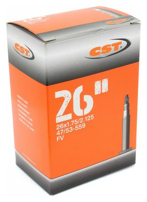 CHAMBRE A AIR CST 26x1.75/2.125 VP - 6933882560796