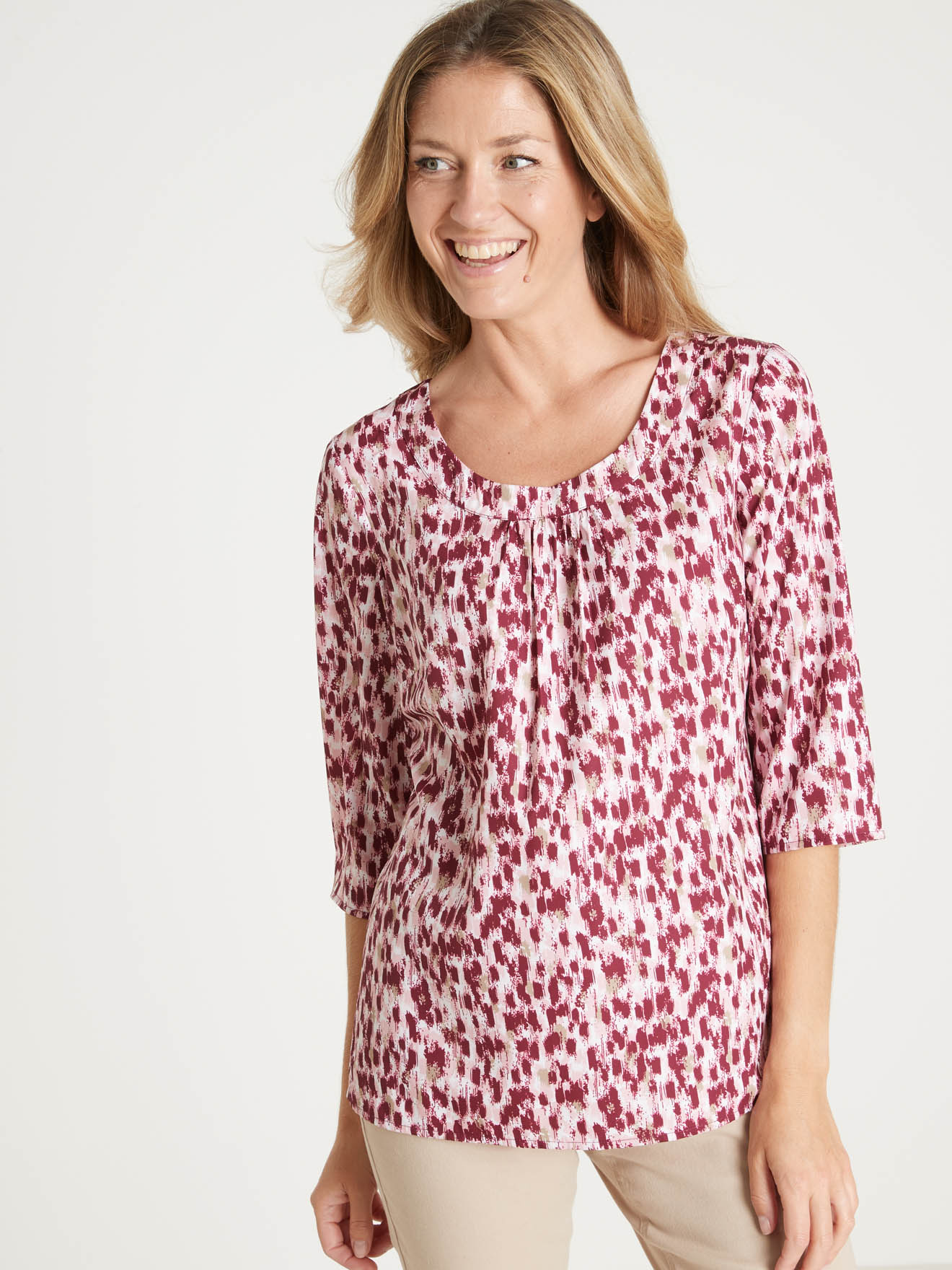 Blouse en microfibre