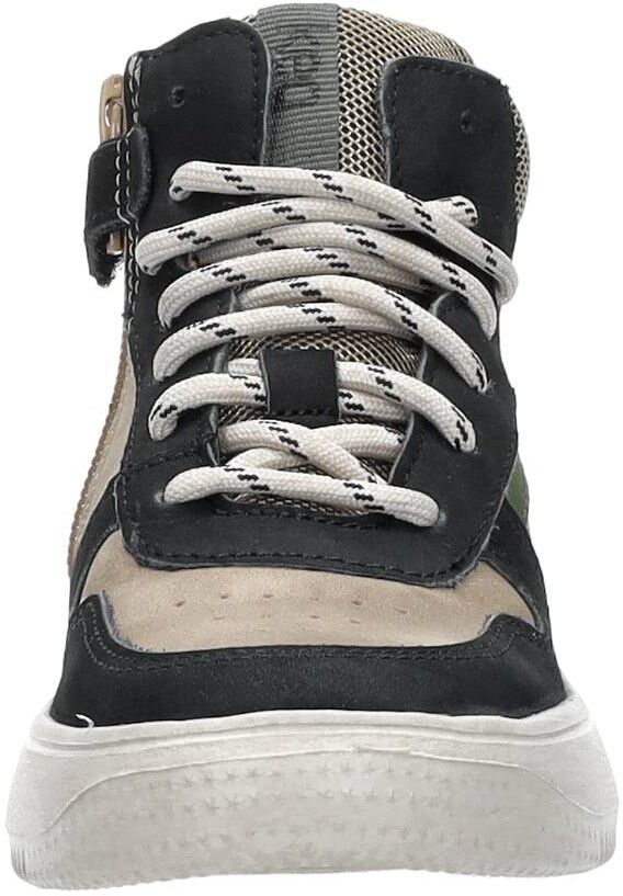 Keq Veterschoenen Hoog zwart