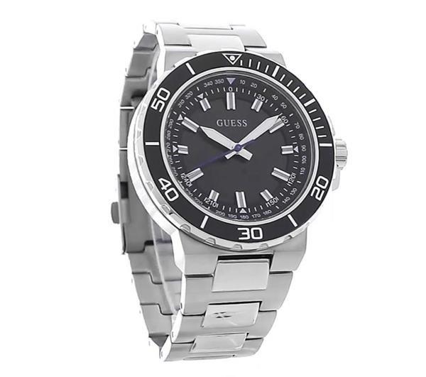 Guess Track Stainless Steel Fashion Analogue Quartz Watch