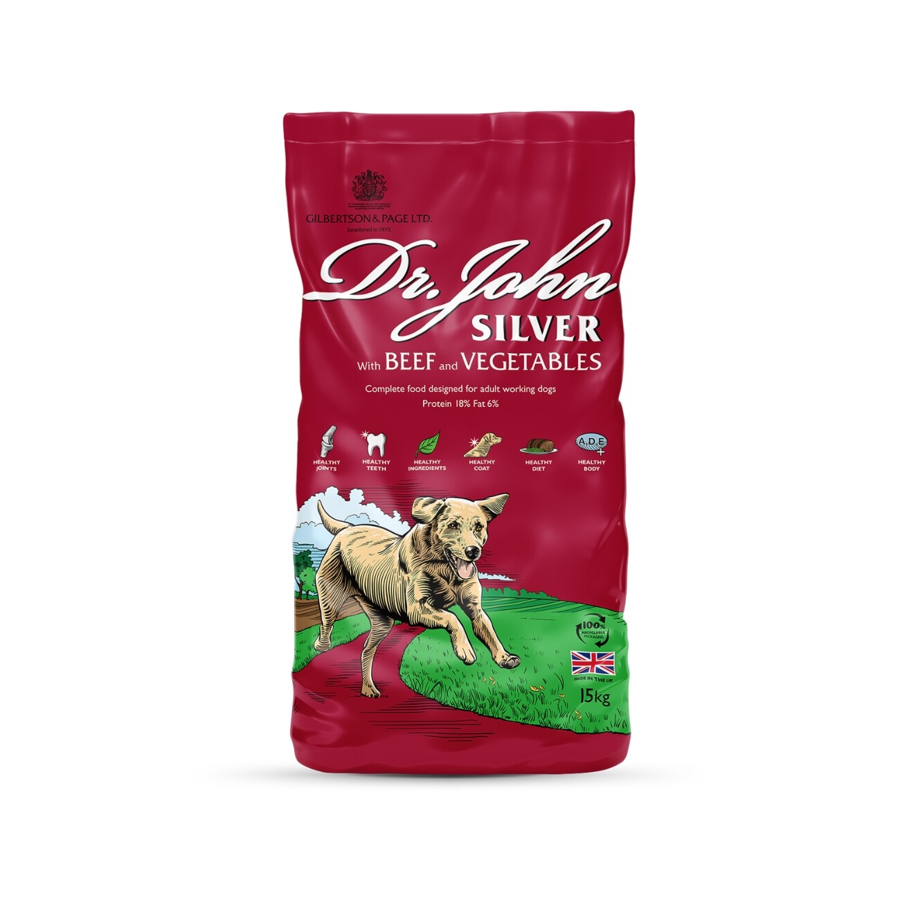 Dr John Silver Rind mit Gemüse 15 kg