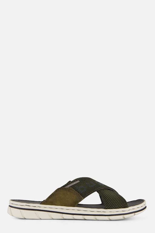 Bugatti Sani Slippers groen Textiel