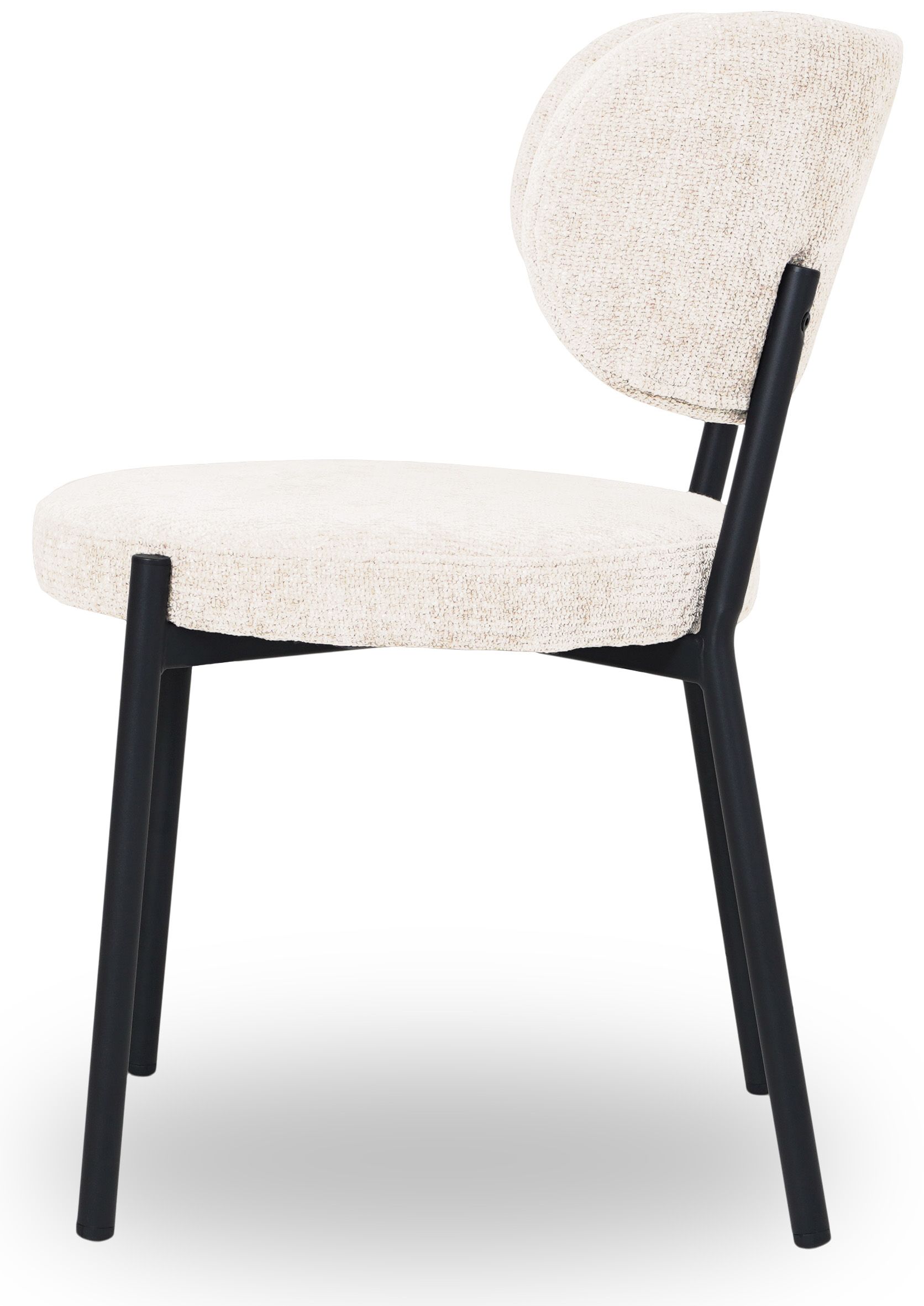 Eetkamerstoel beige 230147 Oasis B54.5 x D59.5 x H78.5 cm