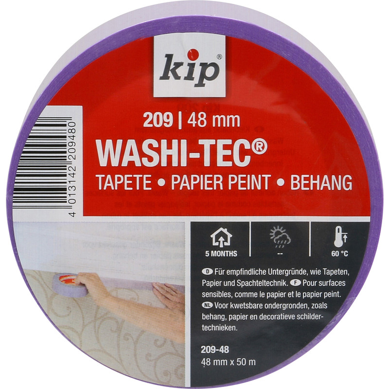 Kip 209 Washi afplaktape behang 48mmx50m