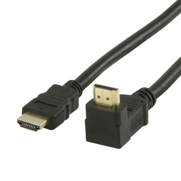 Cable HDMI 1M50 coudé