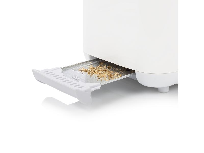 Tristar Toaster BR-1040 Weiss Klassischer Toaster, Weiss